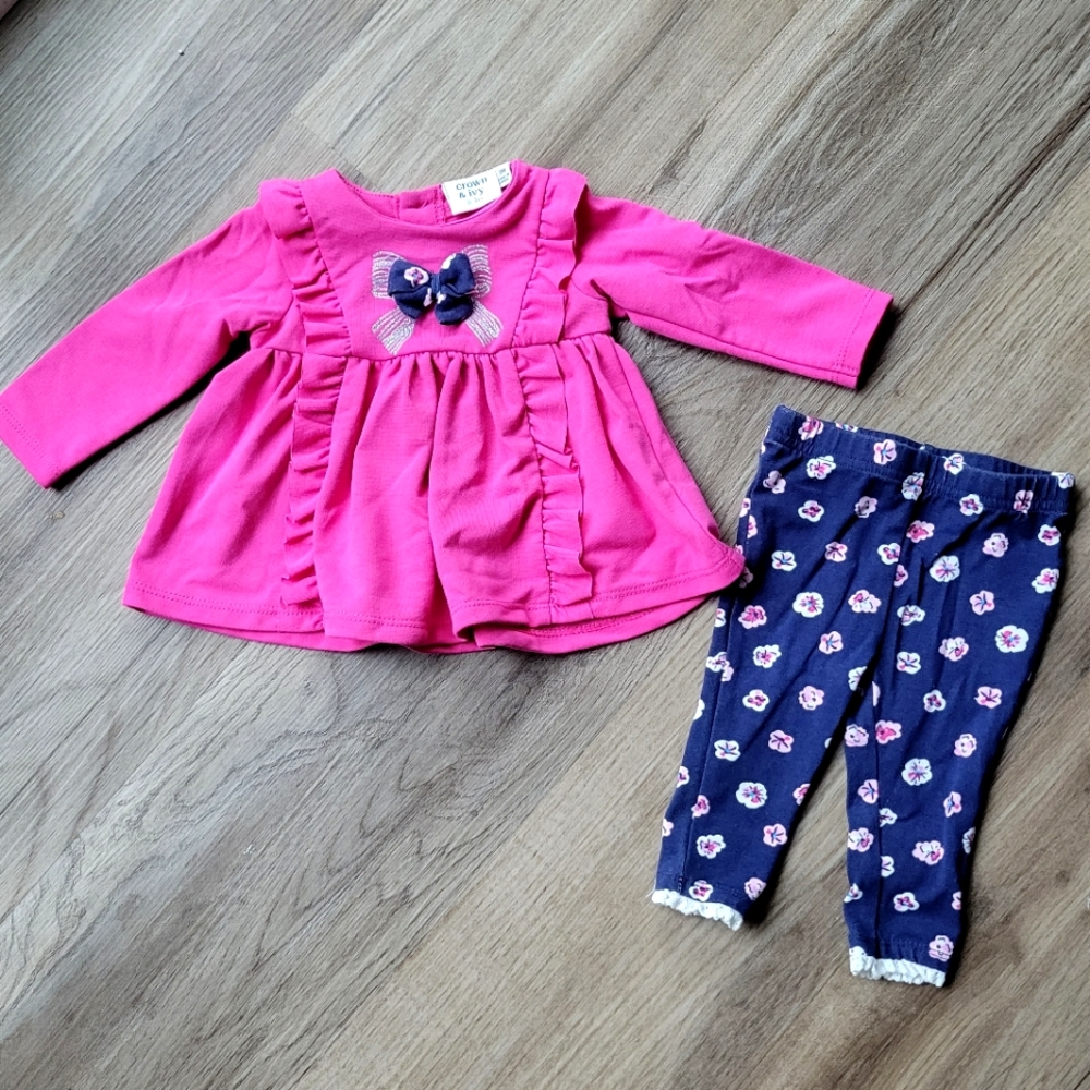 3M Baby Girl Outfit